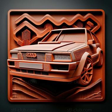 3D модель Audi Sport quattro (STL)